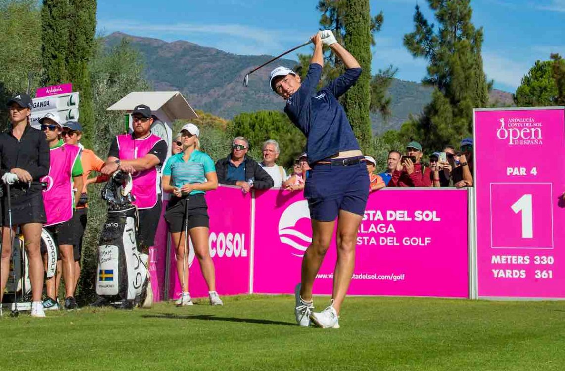 Carlota Ciganda arranca con fuerza la defensa del título en el Andalucía Costa del Sol Open de España
