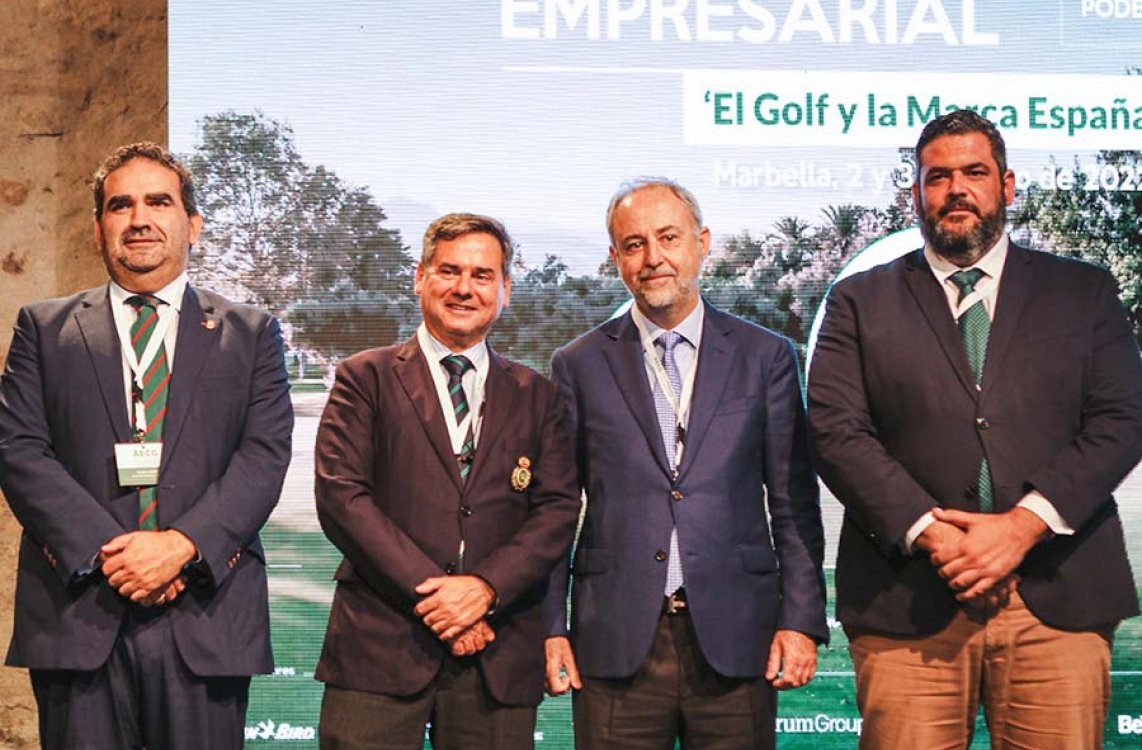 La Real Federación Andaluza de Golf ha colaborado con el III Encuentro Empresarial de la Asociación Española de Campos de Golf