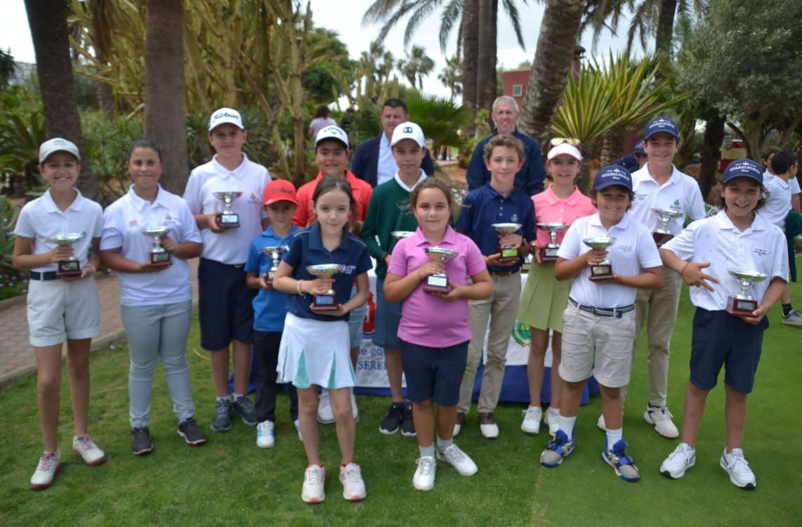 El Club de Golf Playa Serena disfruta de un apasionante Gran Premio Alevín y Benjamín