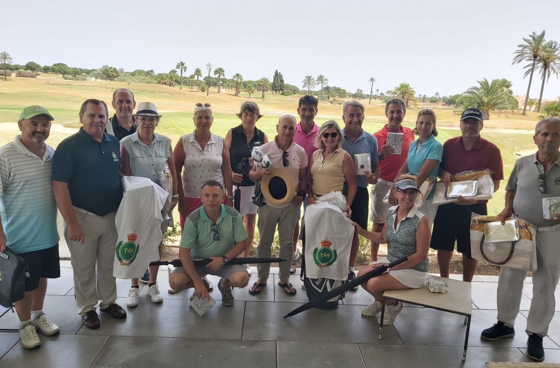 VillaNueva Golf Resort disfruta con el apasionante Torneo Senior de Cádiz