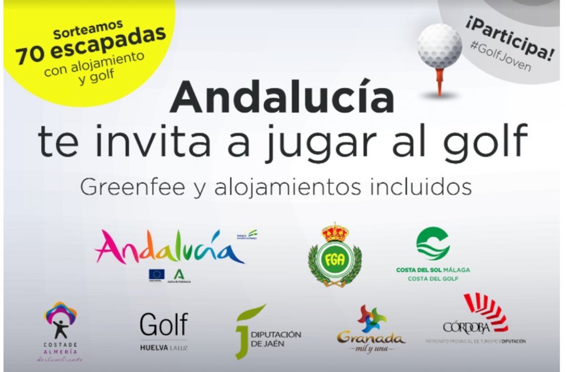 Diez nuevos ganadores de escapadas para jugar al golf por Andalucía