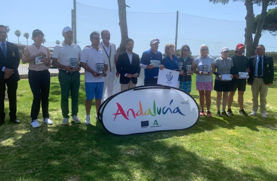 El Campeonato de Andalucía Senior del Real Golf Novo Sancti Petri se resuelve en un playoff a tres