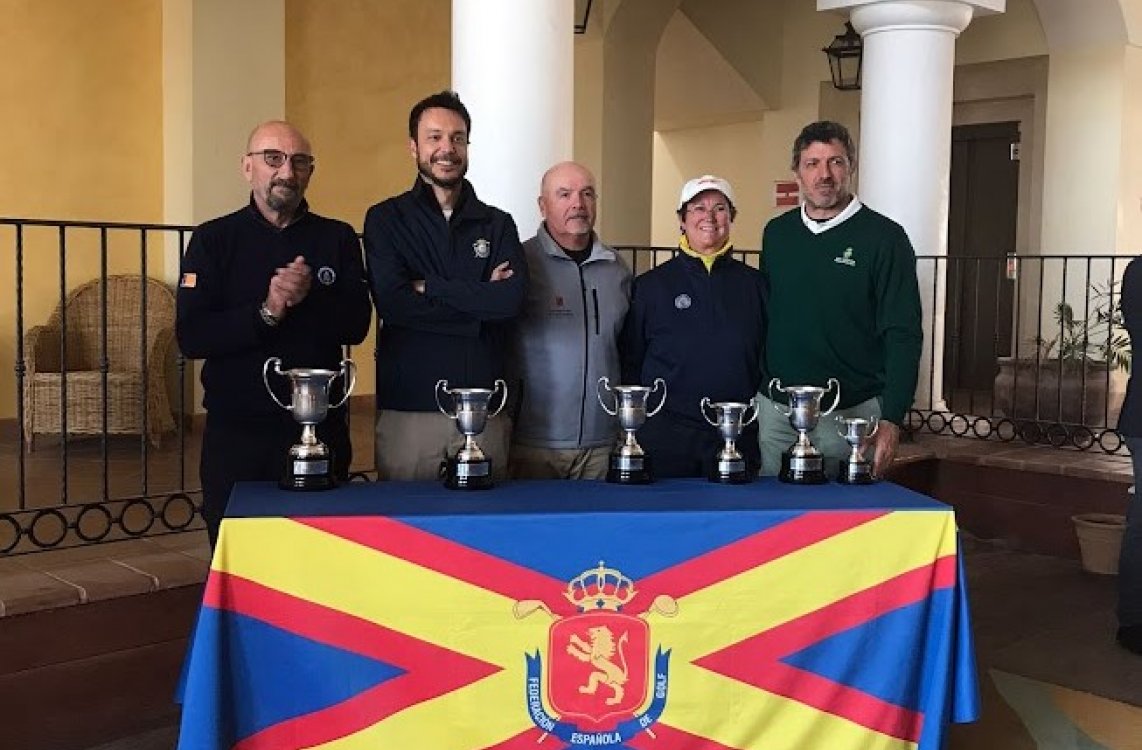 Manuel Moreno, ganador de la Copa de España de Golf Adaptado en La Torre Golf