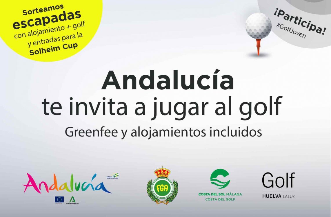 Últimos ganadores de la cuarta campaña 'Andalucía te invita a jugar al golf'
